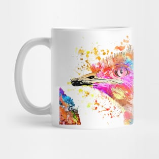 Colorful Ostrich Mug